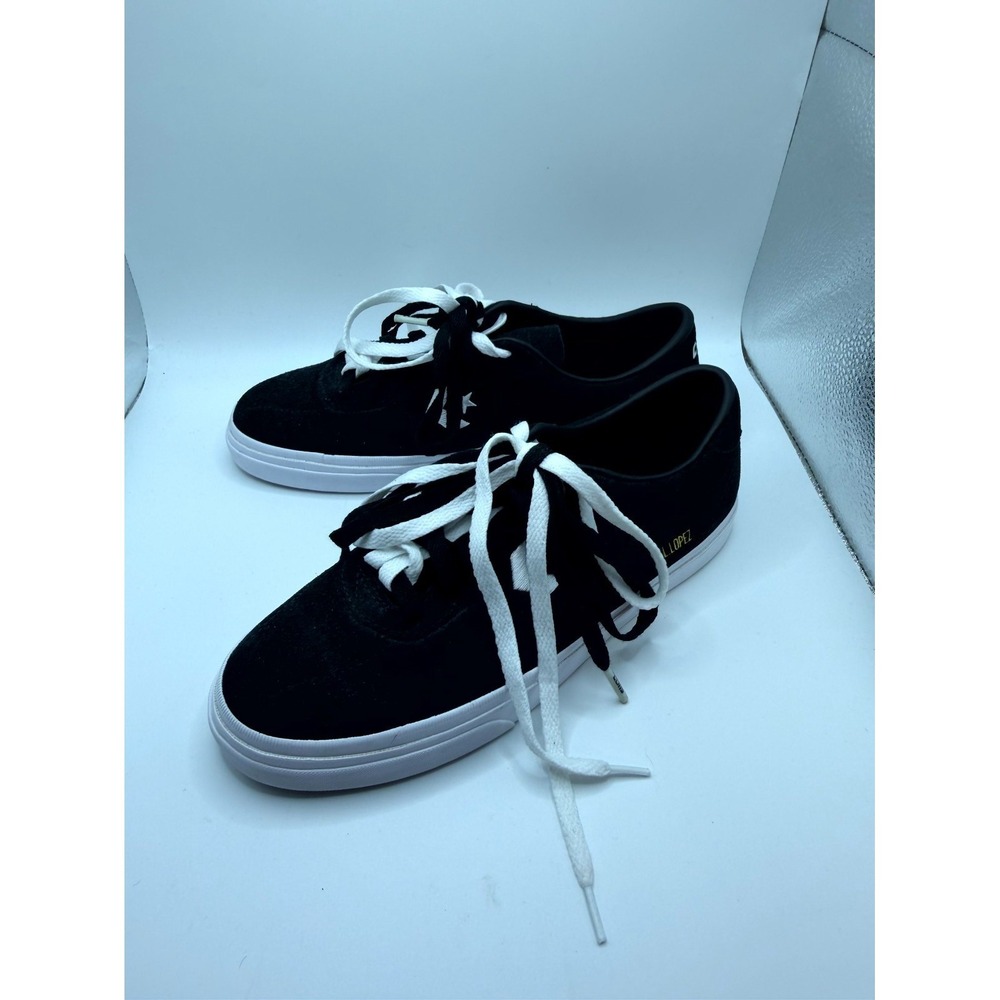 Converse Louie Lopez Pro Low 163261C Mens 6.5 Sneaker Black Skateboard Shoes